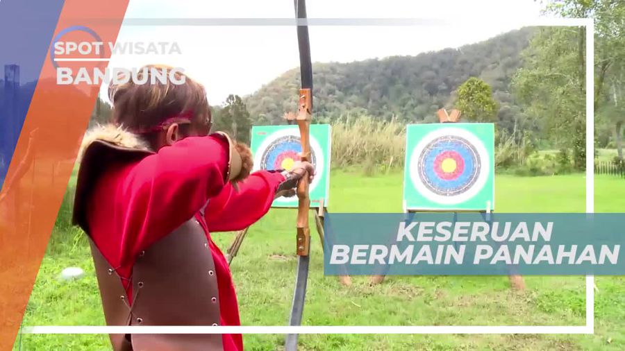 Adu Akurasi Bermain Panahan, Bandung