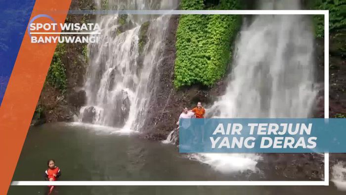 Relaksasi Tubuh Dengan Arus Air Terjun Jagir Banyuwangi