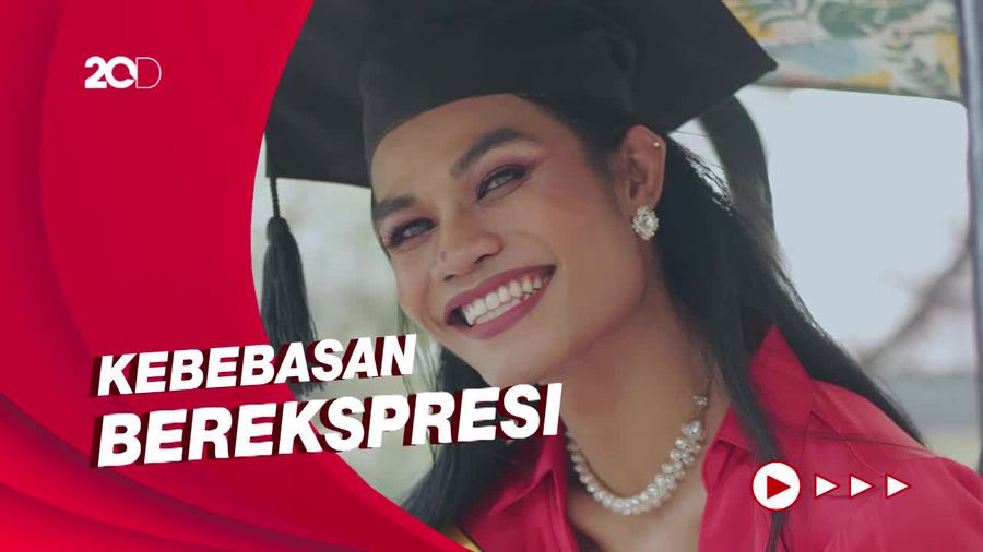 Viki Maintrova, Sosok Wisudawan Viral Bergaya ala Model di Wisuda ISI Yogya