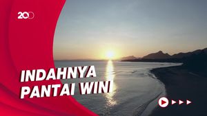 Eksotisme Pantai Wini di Tapal Batas RI-Timor Leste