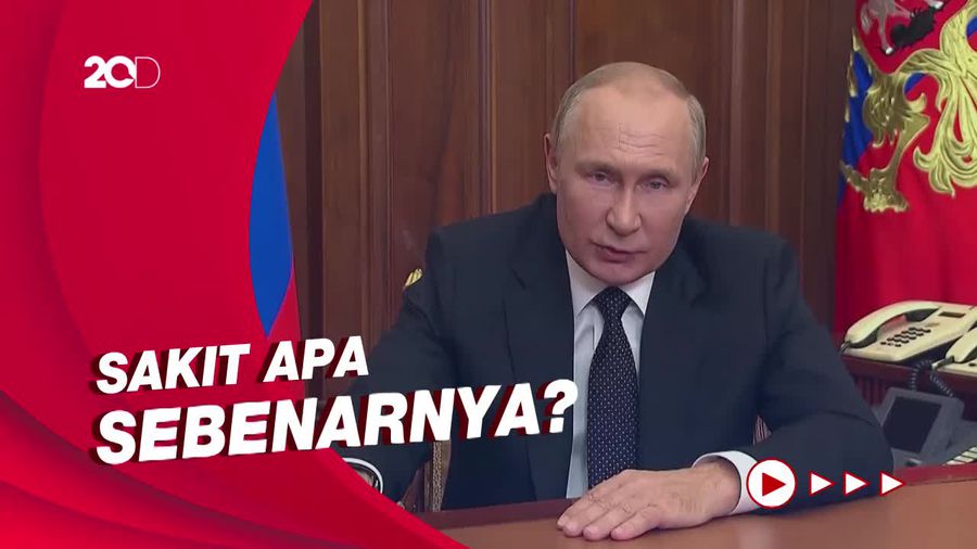 Kesehatan Putin Disorot Lagi Gegara Batuk-batuk Sebelum Pidato