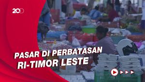 Hiruk Pikuk Pasar Wini yang Buka Seminggu Sekali
