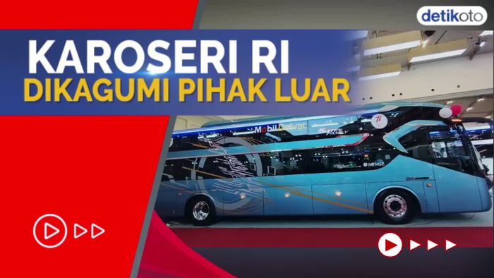 Bangga! Desain Bus Buatan Anak Bangsa Jadi Inspirasi Dunia