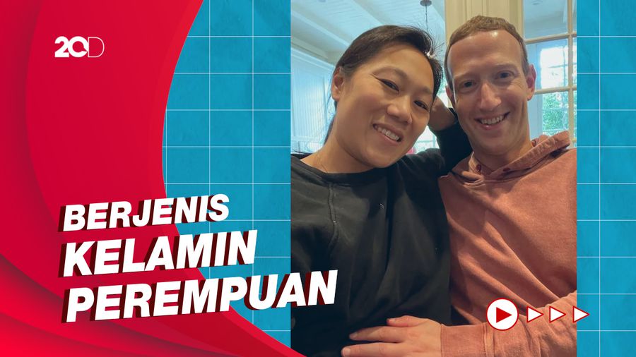 Ekspresi Bahagia Mark Zuckerberg Umumkan Istri Hamil Anak Ketiga