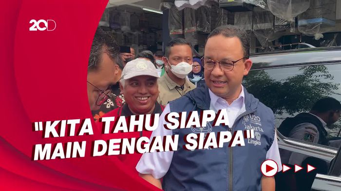 Anies Wanti-wanti Manajemen Pasar Tak Perkaya Diri Sendiri: Malu Lah!