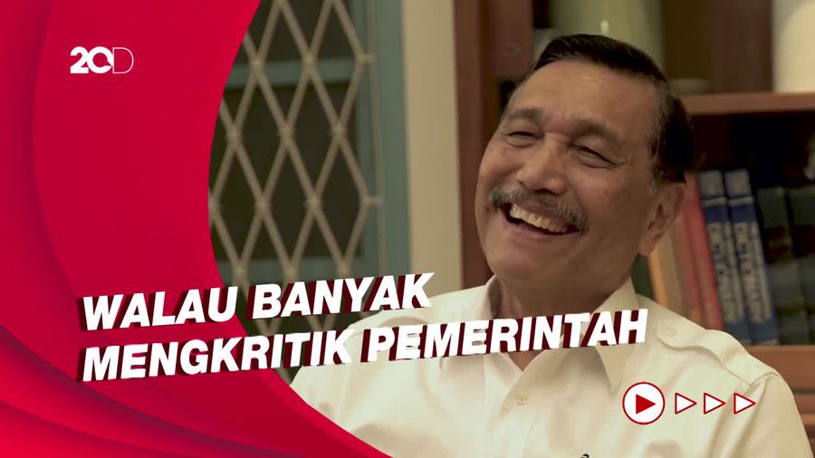 Luhut ke Rocky Gerung: Terus Terang Saya Lihat Anda Itu Hebat