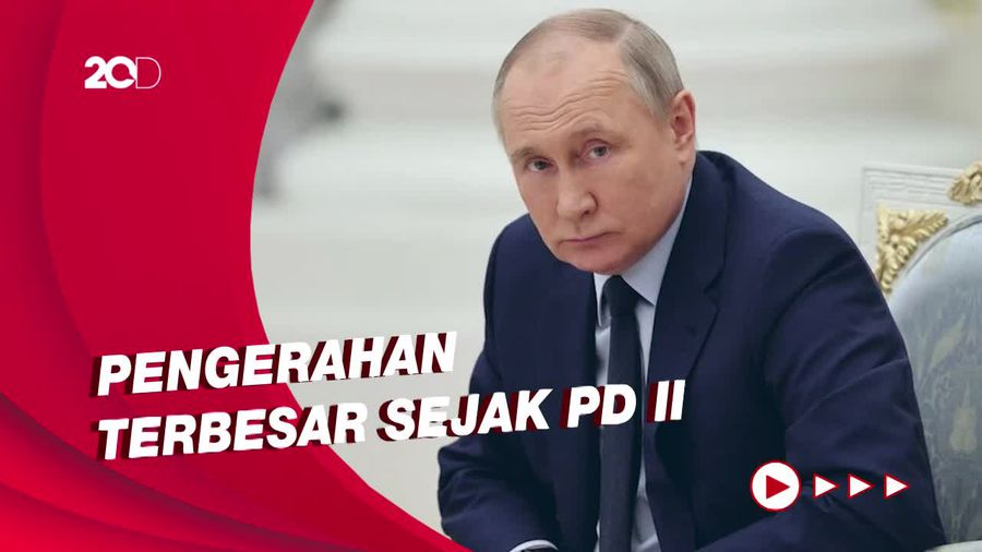 Parlemen Rusia Dukung Putin Mobilisasi Pasukan Cadangan ke Ukraina