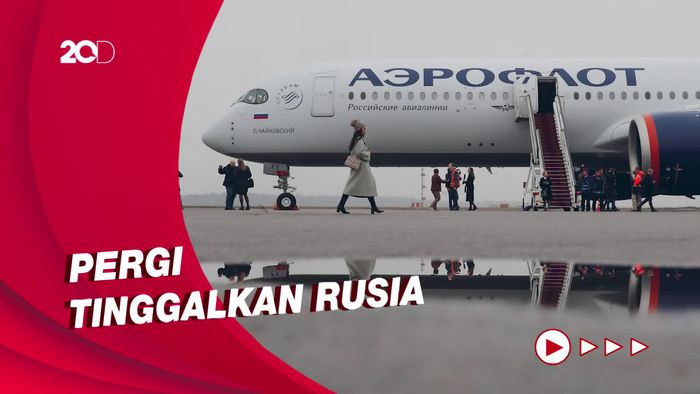 Rusia Tingkatkan Skala Perang, Warga Berbondong-bondong Eksodus