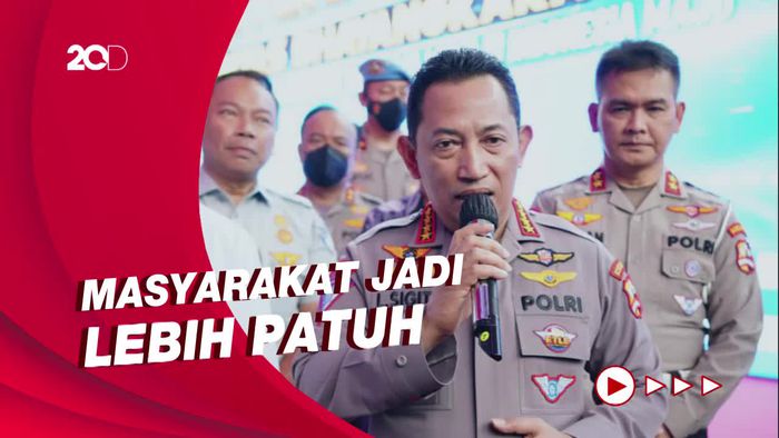  Asa Kapolri Usai Diterapkan ETLE di 34 Polda: Kecelakaan Turun