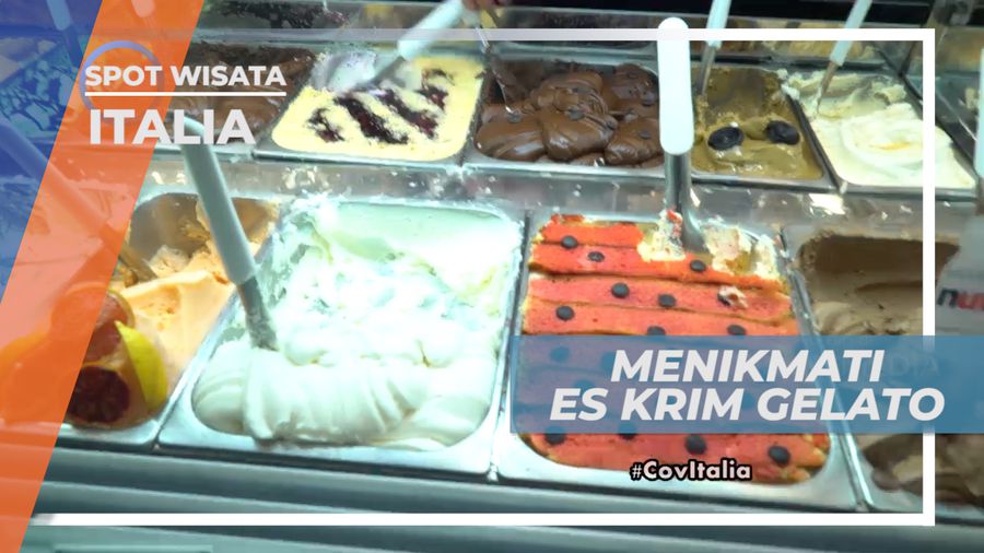 Menikmati Manis Legit Es Krim Lezat Khas Negeri Pizza, Italia