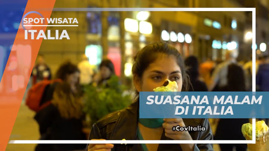 Jalan-jalan Menikati Suasana Malam Negeri Pizza, Italia