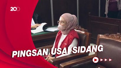 Ratapan Medina Zein di Sidang Pleidoi