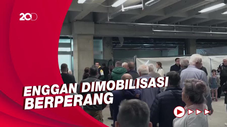 Ramai Warga Rusia Kabur Menuju Serbia