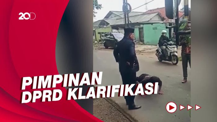 Viral Waka DPRD Depok Suruh Sopir Truk Push Up dan Guling-guling
