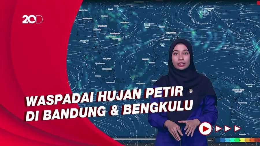 Kalimantan Secara Umum Berpotensi Hujan, Cek Kota Lainnya di Sini!