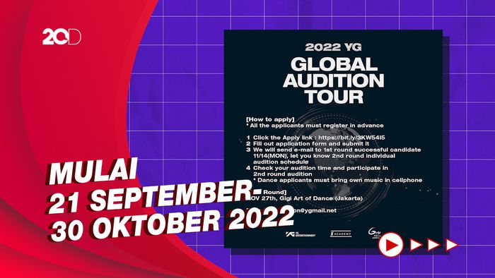 YG Entertainment Buka Audisi di Indonesia, Apa Saja Syaratnya?