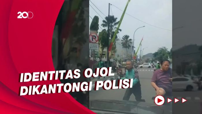 Driver Ojol Ini Ngamuk Tak Terima Ditegur Karena Lawan Arah