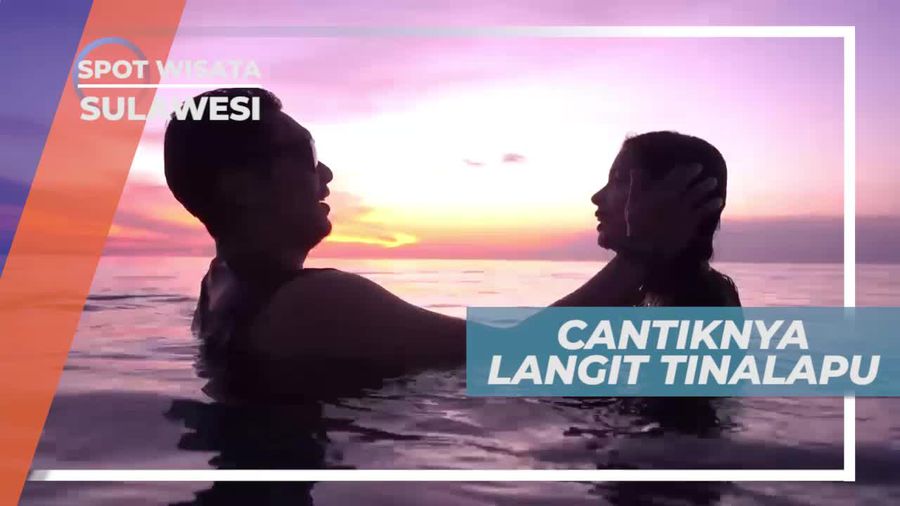 Menikmati Romantisme Senja Dengan Pemandangan Langit yang Cantik, Sulawesi Tengah