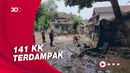 Penampakan Pascabanjir Luapan Sungai Cikaso Sukabumi
