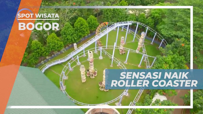 Pacu Adrenalin, Serunya Bermain Wahana Roller Coaster Mini, Bogor