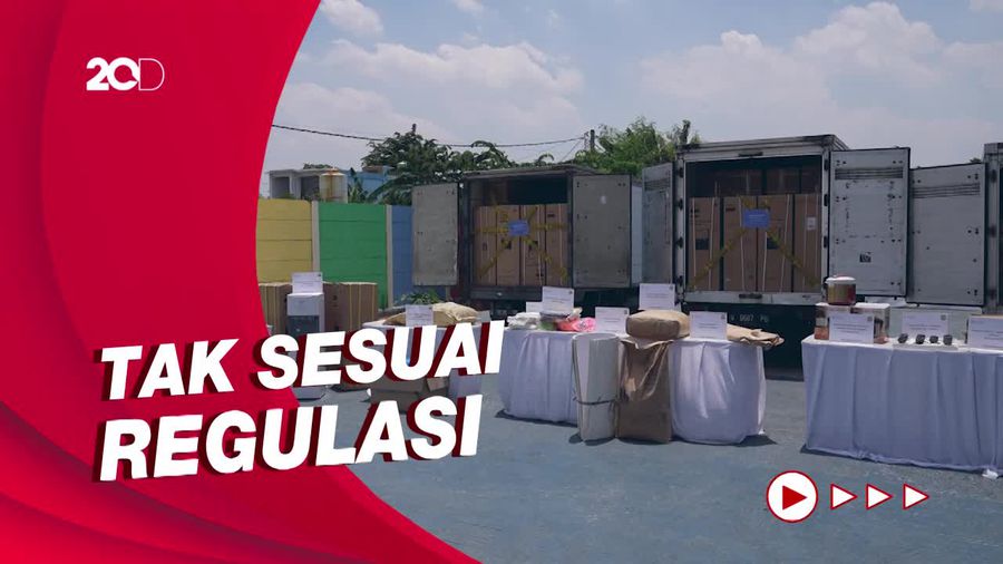 Gaya Mendag Zulhas Musnahkan Produk Impor Ilegal Rp 11 Miliar