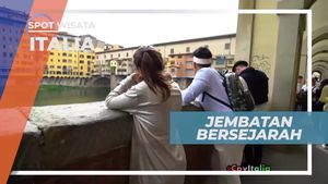 Berkunjung ke Ponte Vecchio, Jembatan Bersejarah di Kota Florence Italia