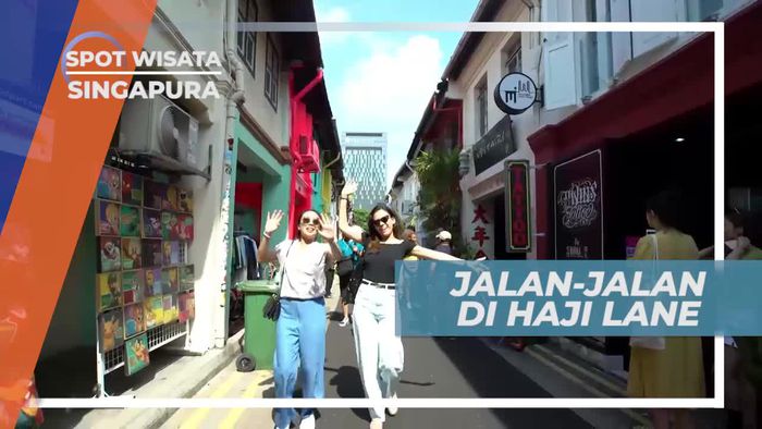 Berkunjung ke Haji Lane Singapura