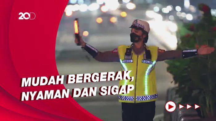 Wajah Baru Seragam Polisi Lalu Lintas, Begini Wujudnya
