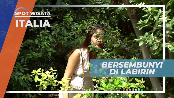 Bersembunyi di Labirin Taman Giordino Di Boboli Italia