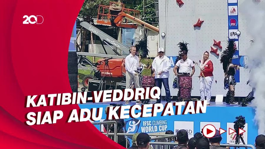 Menpora Buka Climbing World Cup 2022 di Jakarta: Saya Sangat Bangga