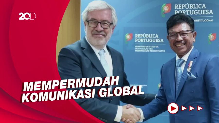 Indonesia dan Portugal Jalin Kerja Sama Transformasi Digital & Cyber Security