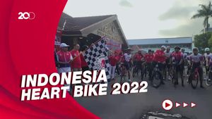 Keseruan Indonesia Heart Bike 2022 Jakarta