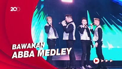 Tribute Westlife untuk ABBA di Konser The Wild Dreams Tour