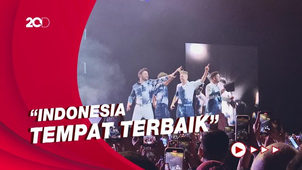 Pecah Abis! Nostalgia Bareng Westlife di Konser The Wild Dreams Tour Sentul