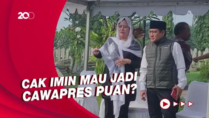 Doa Jadi Wapres Diaminkan Puan, Cak Imin: Tanya Pak Prabowo Dulu