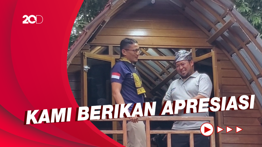 Desa Wisata Hanjeli Buat Sandiaga Uno Terkesan