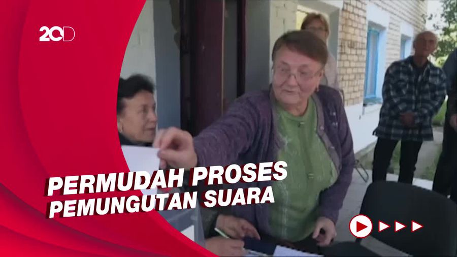Petugas Datangi Rumah Warga di Kherson, Kumpulkan Suara untuk Referendum