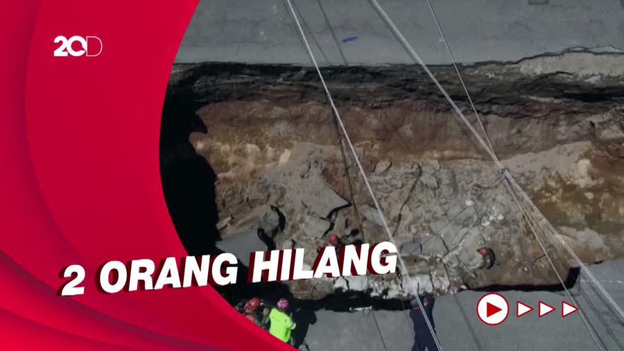 Lubang Raksasa Muncul di Guatemala, 5 Orang Terperosok