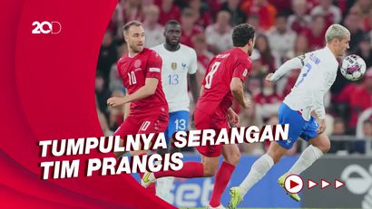 Prancis Ambyar di Tangan Denmark 0-2