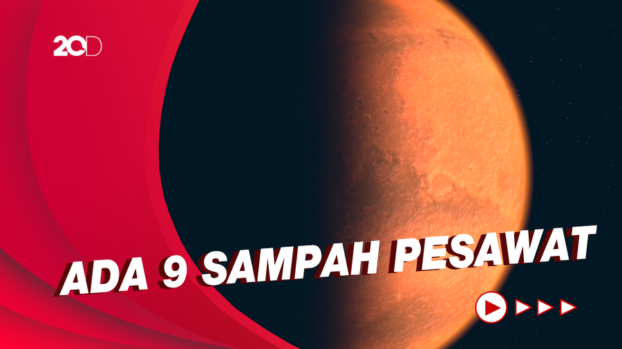 Eksplorasi Mars Berujung Menyisakan Sampah Luar Angkasa
