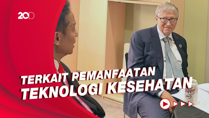 Momen Pertemuan Menkes Budi Gunadi Sadikin dan Bill Gates