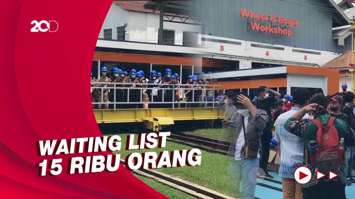 Gelar Open House, Antrean Online Balai Yasa Manggarai Membeludak