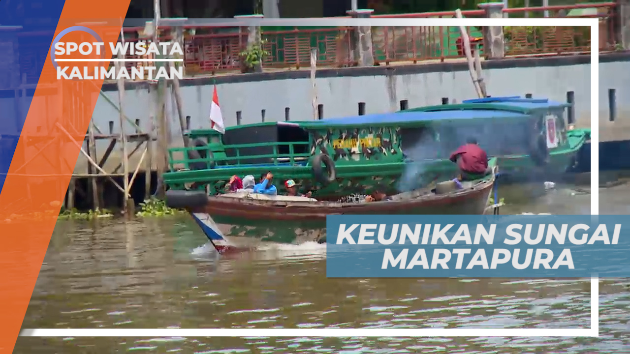 Sungai Martapura Keunikan Sungai Terpanjang Di Kalimantan Selatan