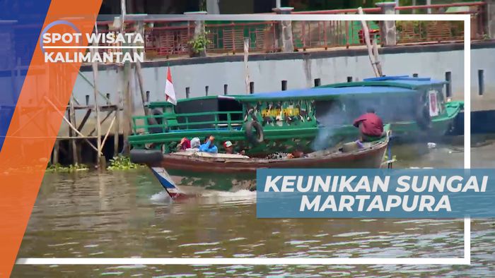 Sungai Martapura, Keunikan Sungai Terpanjang di Kalimantan Selatan