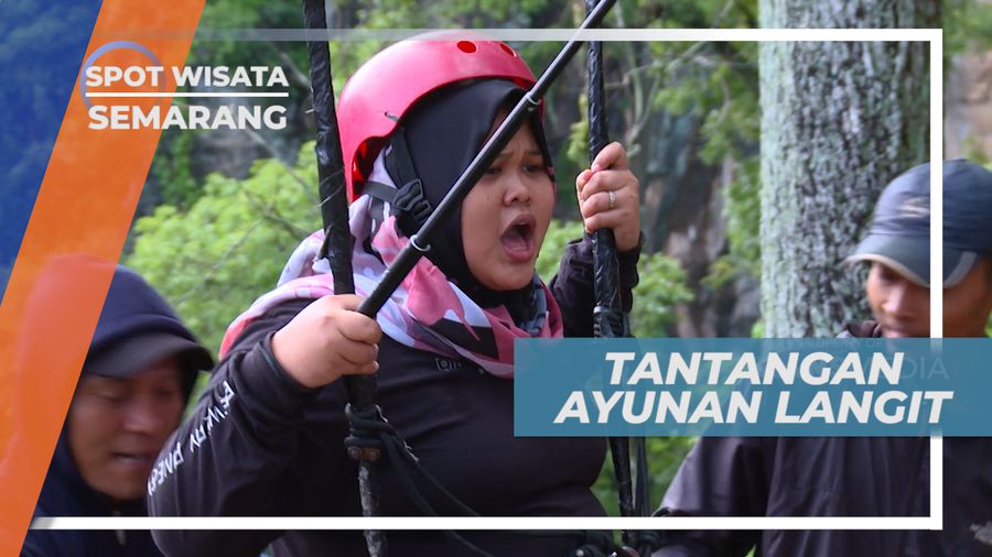 Mengatasi Rasa Takut Ketinggian dengan Ayunan Langit, Semarang