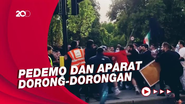 Aksi Protes Kematian Mahsa Amini Pecah di Inggris