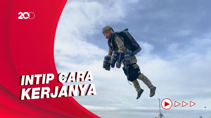 Canggih! Perusahaan Ini Bikin Jetsuit Seperti Iron Man 