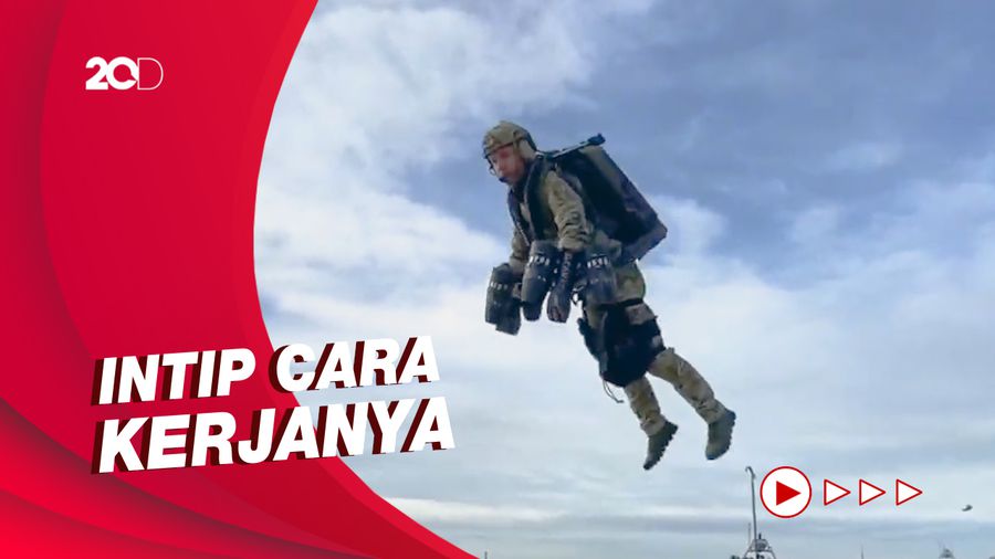 Canggih! Perusahaan Ini Bikin Jetsuit Seperti Iron Man 