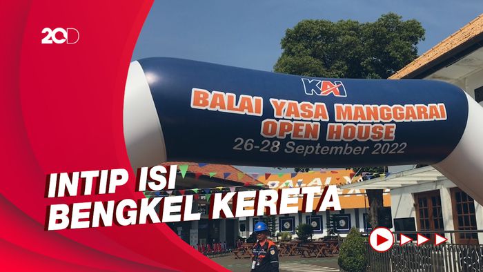 Mengenal Lebih Dekat Kereta Api di Open House Balai Yasa Manggarai