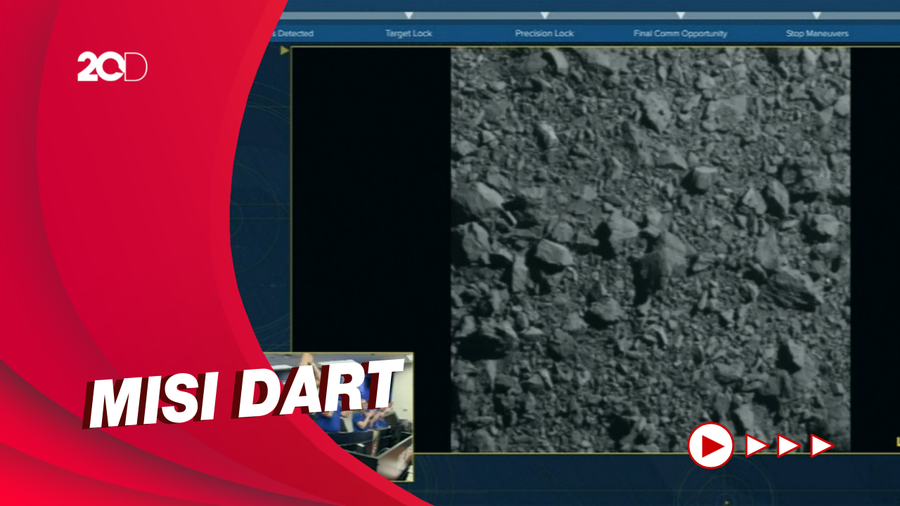 Pesawat NASA Sukses Tabrak Asteroid Dimorphos